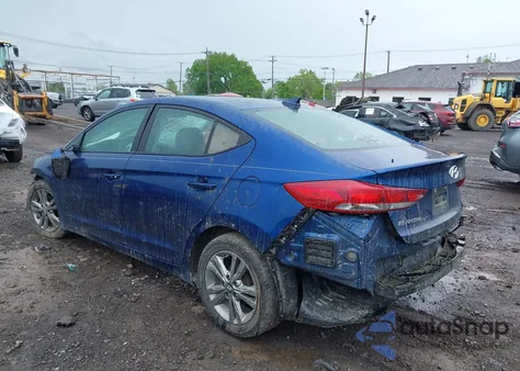 2017 Hyundai Elantra Se from USA, damaged, VIN 5NPD84LFXHH172309